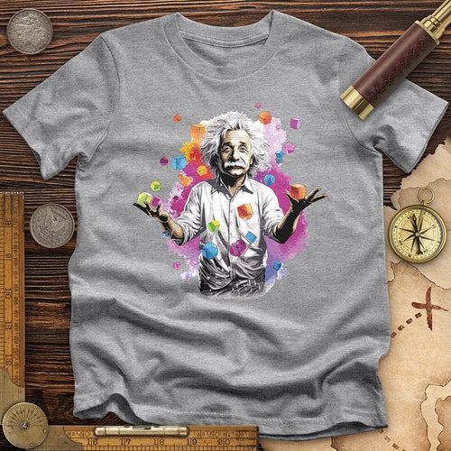 Albert Play With Cubes Premium QualityTee T-Shirts, Hoodie, Sweatshirt | ZylaModa.com (Image 2)
