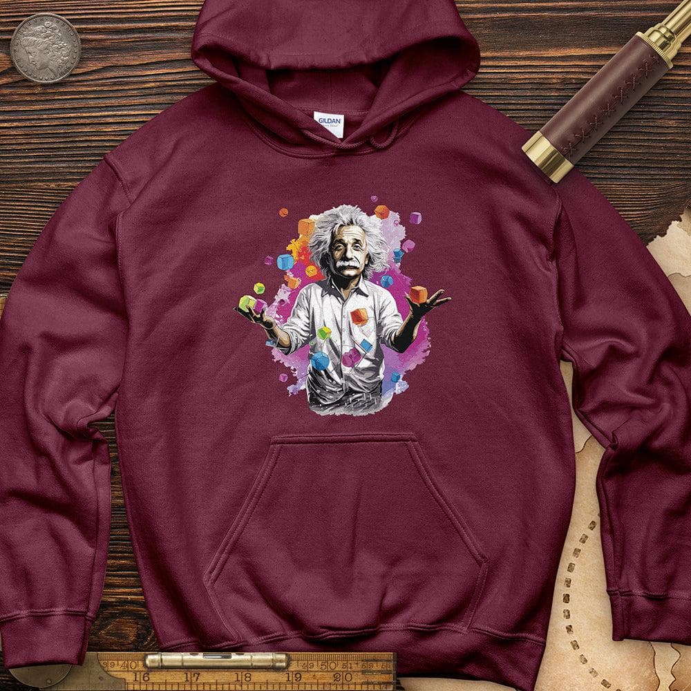 Albert Play With Cubes Hoodie T-Shirts, Sweatshirt | ZylaModa.com (Image 2)