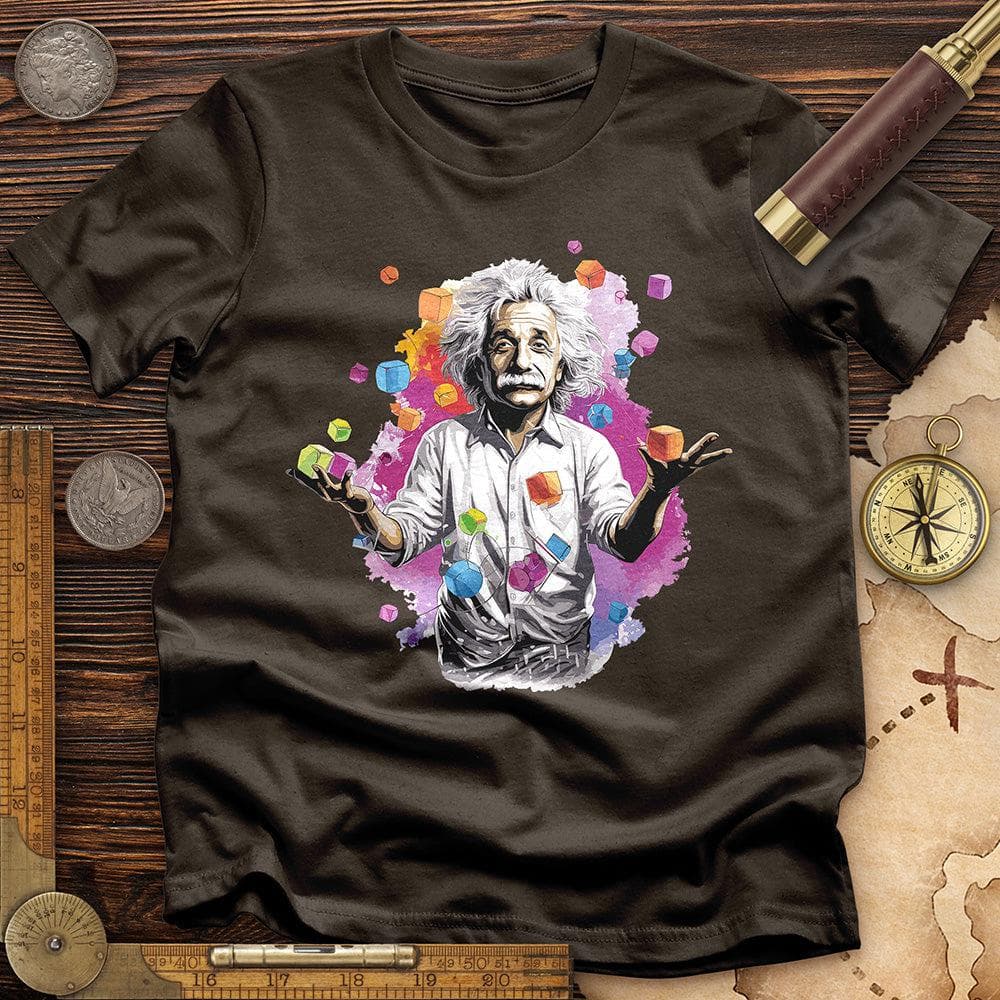 Albert Play With Cubes T-Shirt Hoodie, Sweatshirt | ZylaModa.com (Image 4)