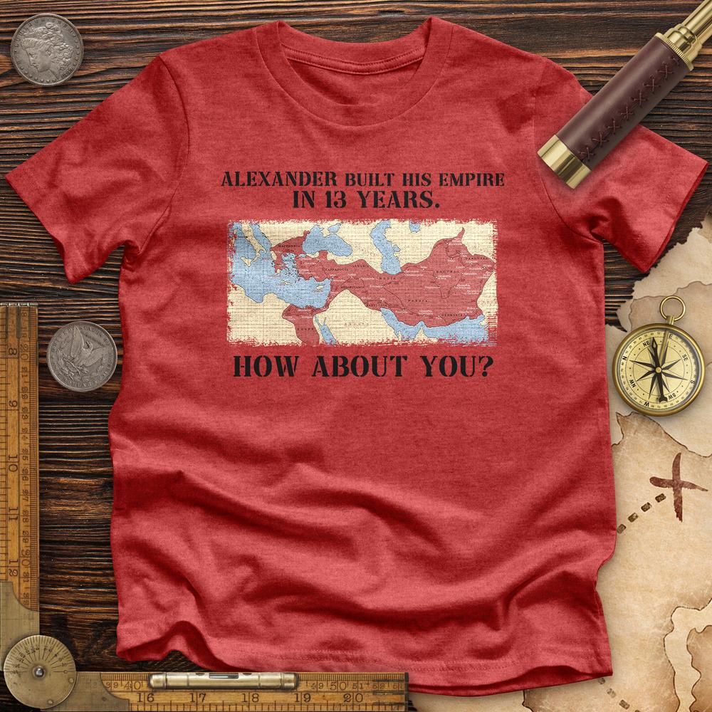 Alexander Conquered Premium Quality Tee Hoodie, Sweatshirt | ZylaModa.com (Image 5)