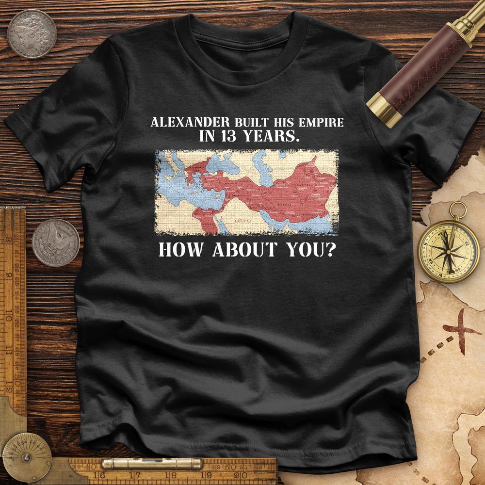 Alexander Conquered Premium Quality Tee Hoodie, Sweatshirt | ZylaModa.com (Image 3)