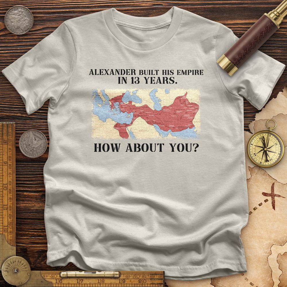 Alexander Conquered T-Shirt Hoodie, Sweatshirt | ZylaModa.com (Image 3)