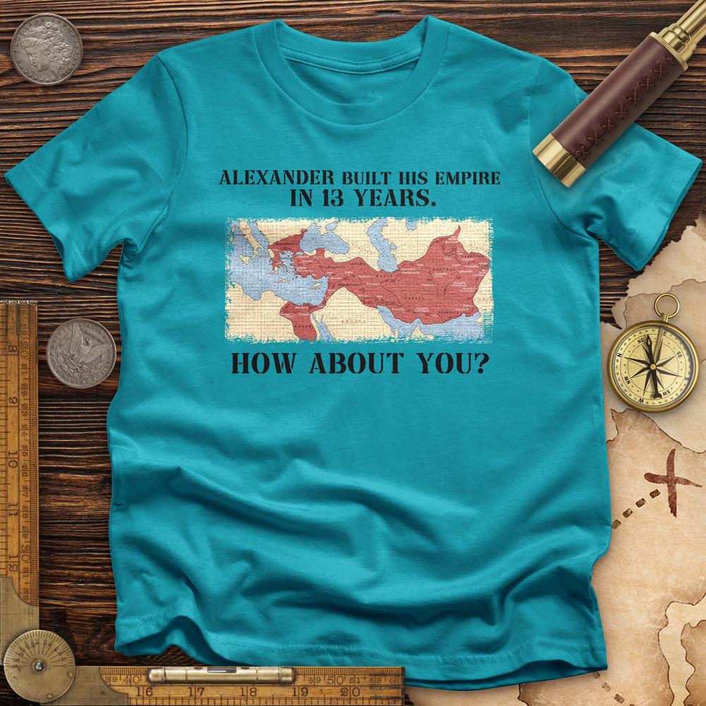 Alexander Conquered T-Shirt Hoodie, Sweatshirt | ZylaModa.com (Image 1)