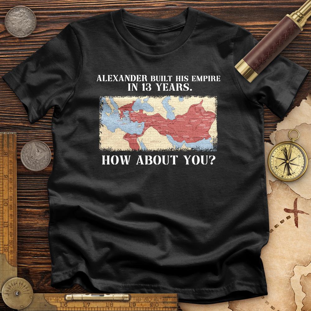 Alexander Conquered T-Shirt Hoodie, Sweatshirt | ZylaModa.com (Image 2)