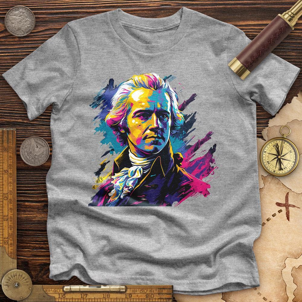 Alexander Hamilton Vibrant Premium QualityTee T-Shirts, Hoodie, Sweatshirt | ZylaModa.com (Image 3)