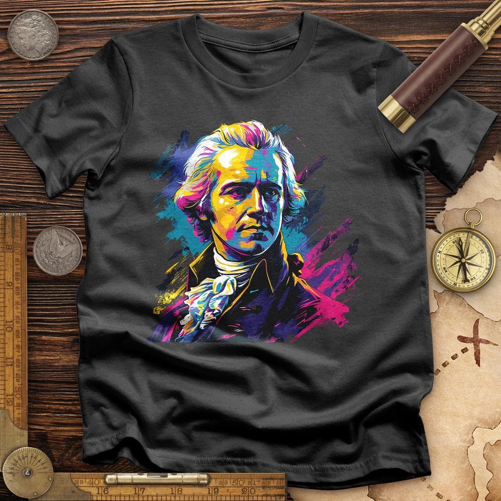 Alexander Hamilton Vibrant T-Shirt Hoodie, Sweatshirt | ZylaModa.com (Image 3)