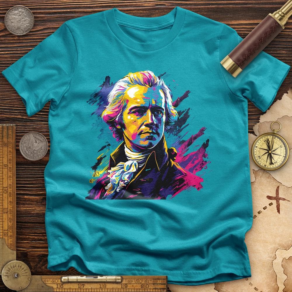 Alexander Hamilton Vibrant T-Shirt Hoodie, Sweatshirt | ZylaModa.com (Image 2)