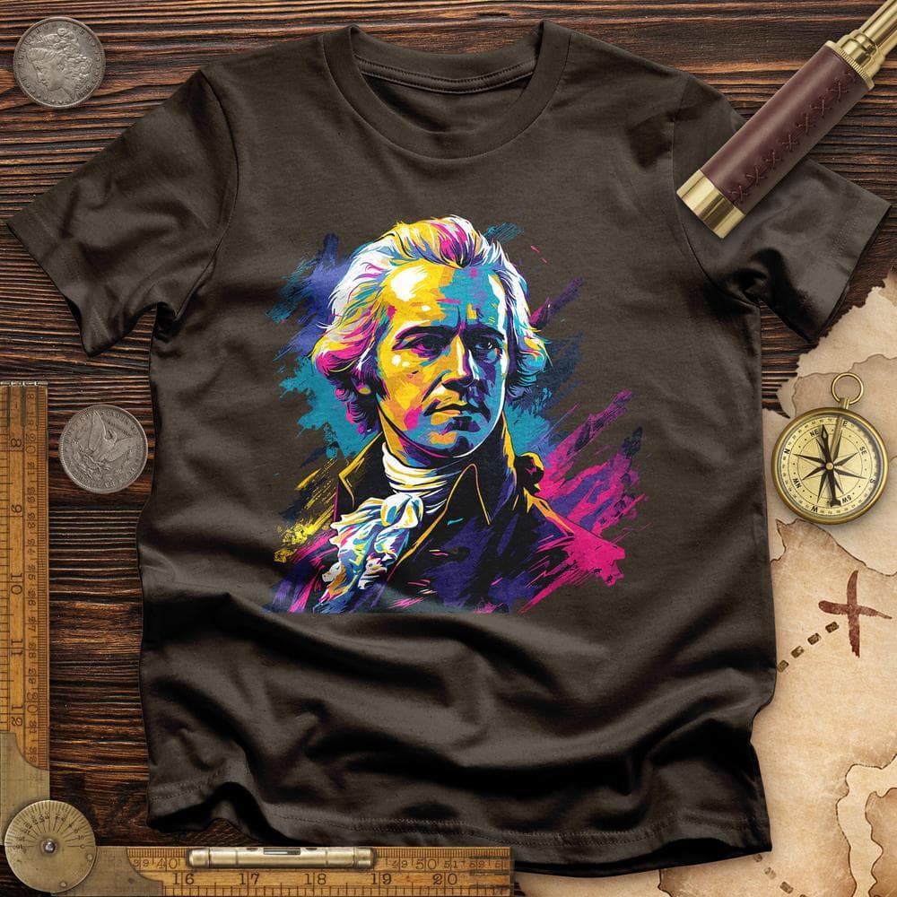 Alexander Hamilton Vibrant T-Shirt Hoodie, Sweatshirt | ZylaModa.com (Image 4)