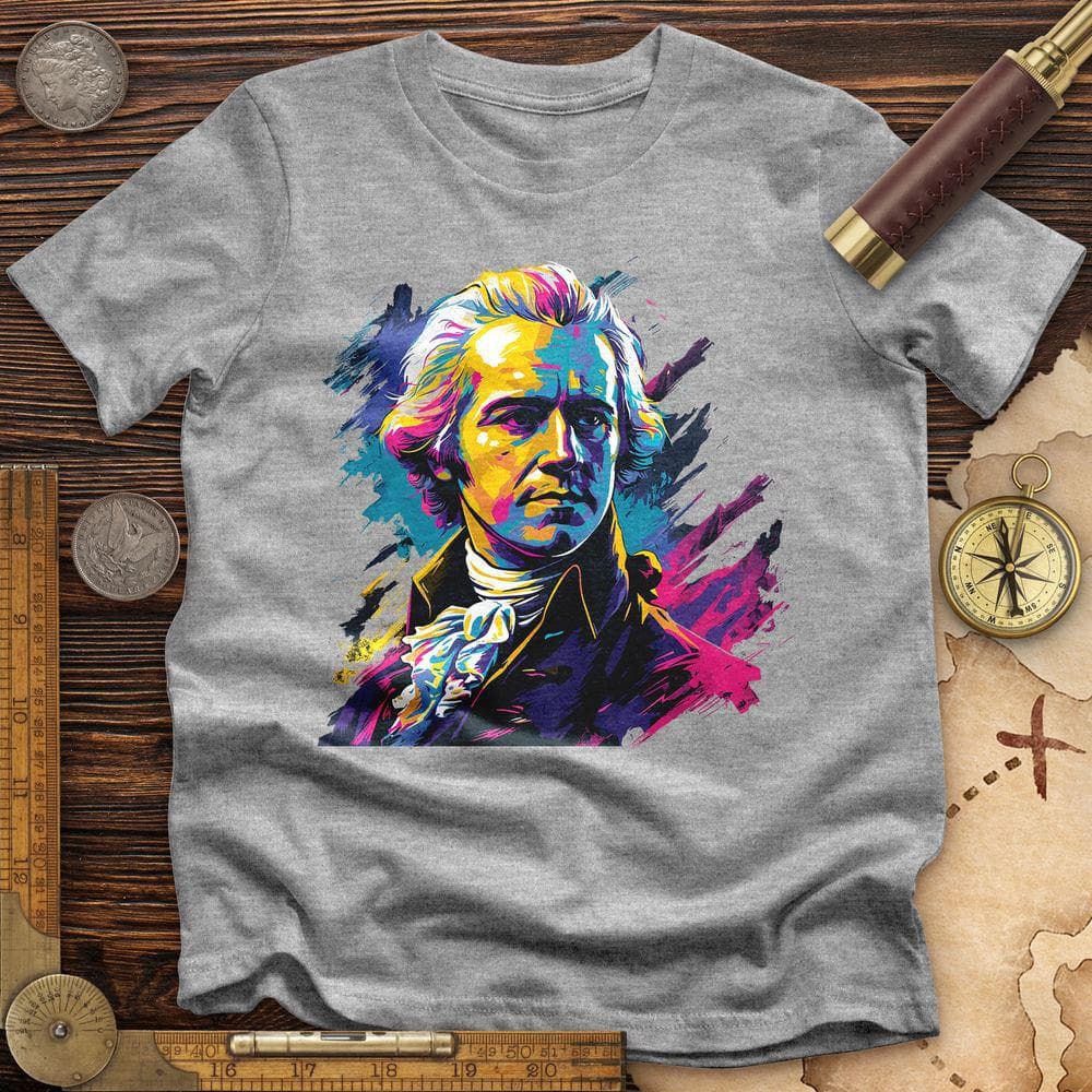 Alexander Hamilton Vibrant T-Shirt Hoodie, Sweatshirt | ZylaModa.com (Image 1)