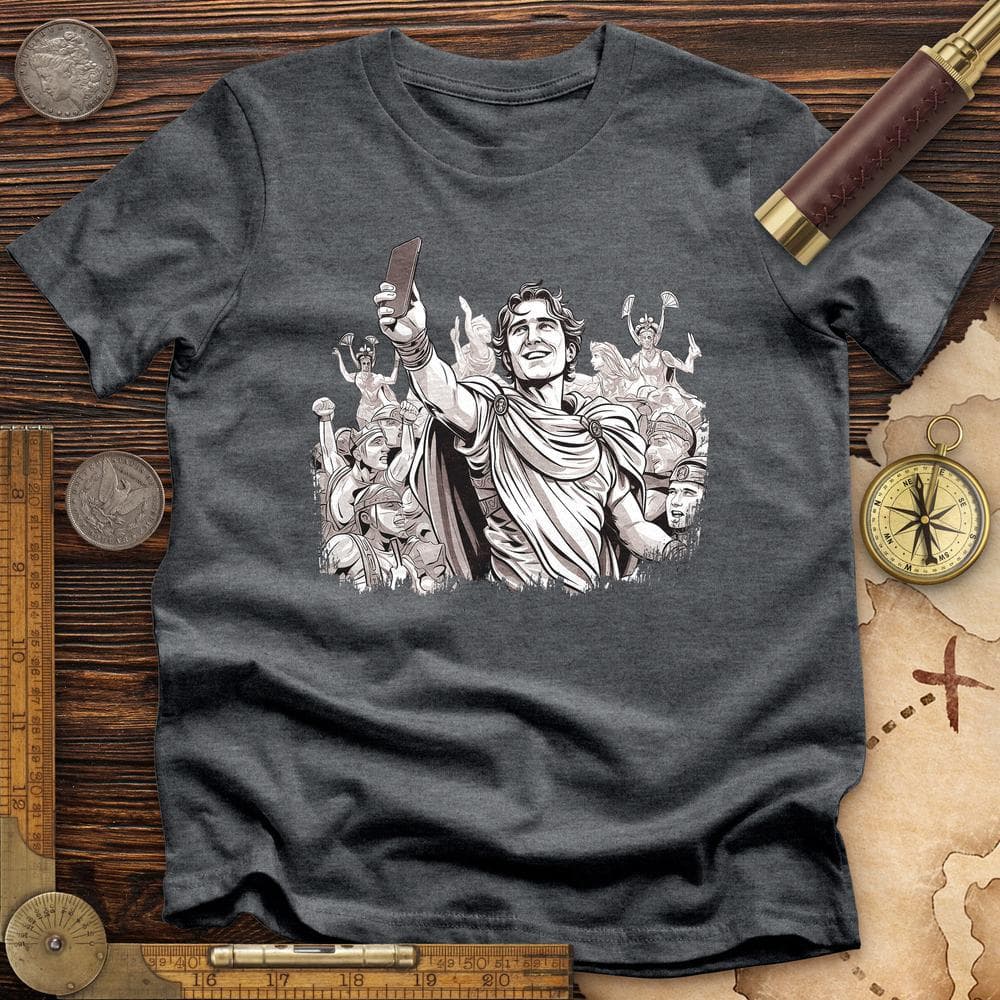 Alexander The Great Selfie Premium Quality Tee Hoodie, Sweatshirt | ZylaModa.com (Image 5)