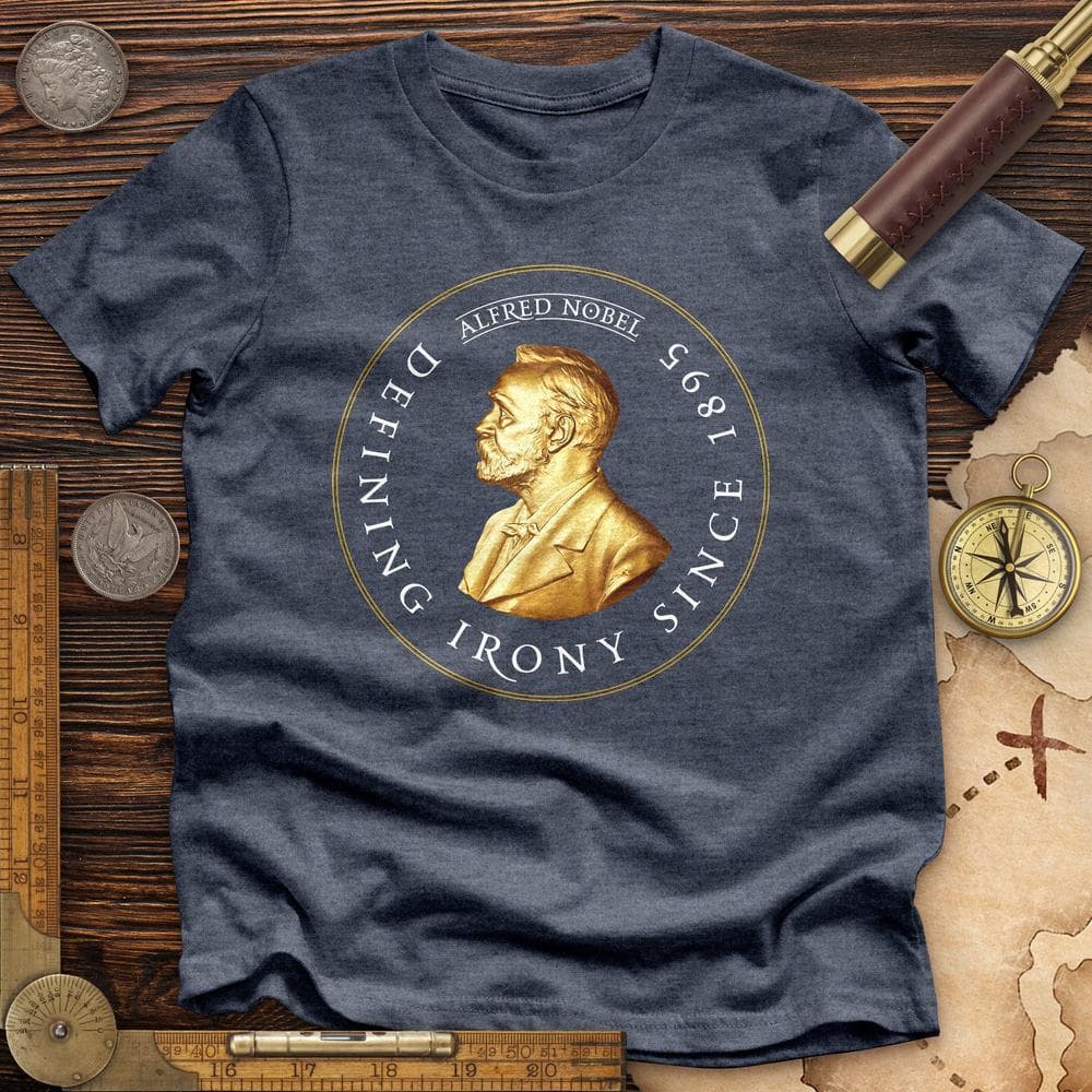 Alfred Nobel Premium Quality Tee Hoodie, Sweatshirt | ZylaModa.com (Image 5)