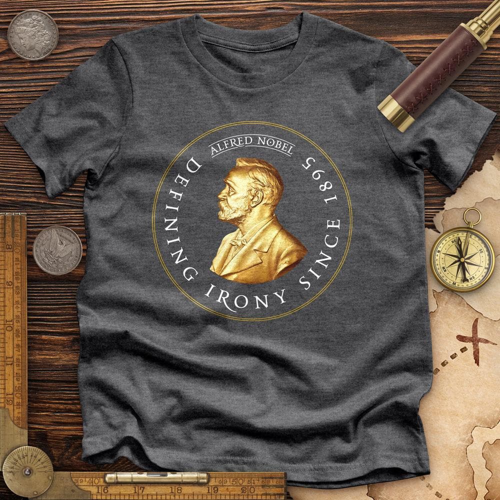 Alfred Nobel Premium Quality Tee Hoodie, Sweatshirt | ZylaModa.com (Image 4)
