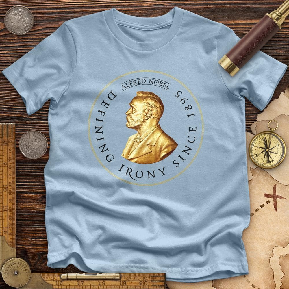 Alfred Nobel Premium Quality Tee Hoodie, Sweatshirt | ZylaModa.com (Image 1)