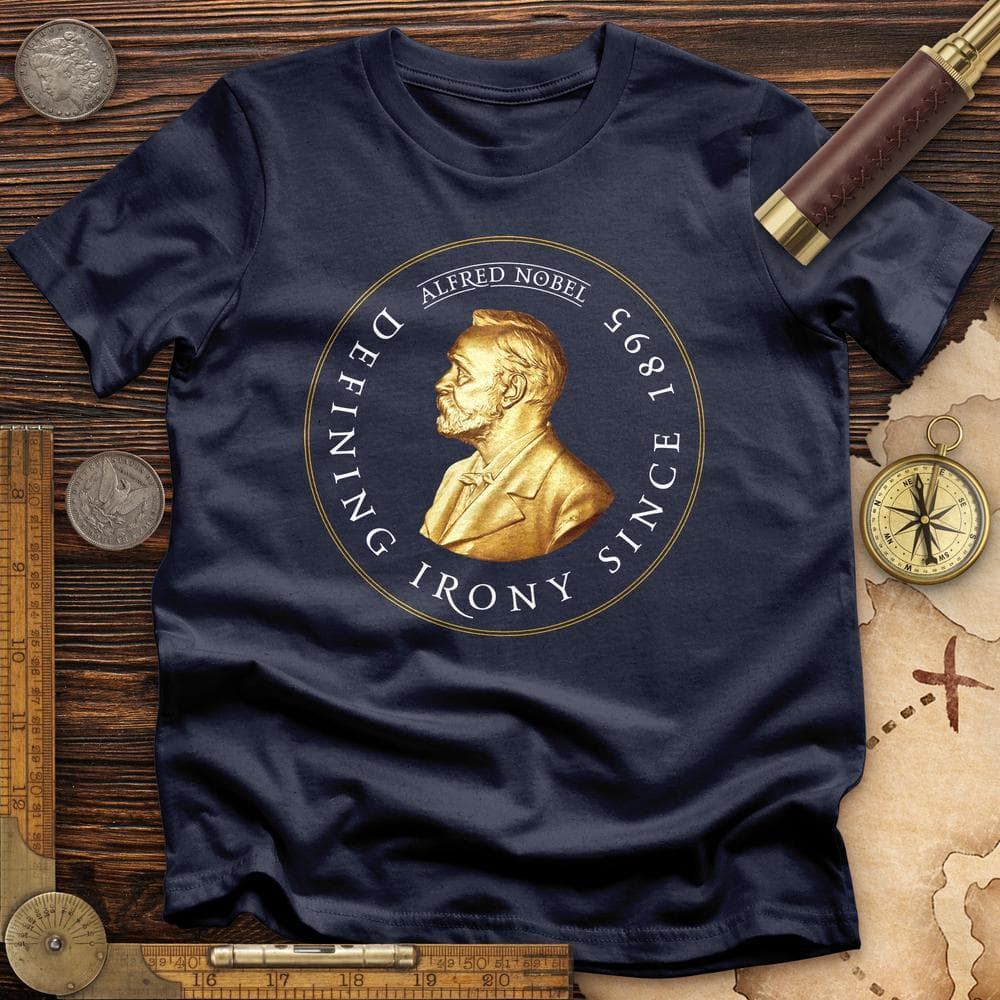 Alfred Nobel T-Shirt Hoodie, Sweatshirt | ZylaModa.com (Image 2)