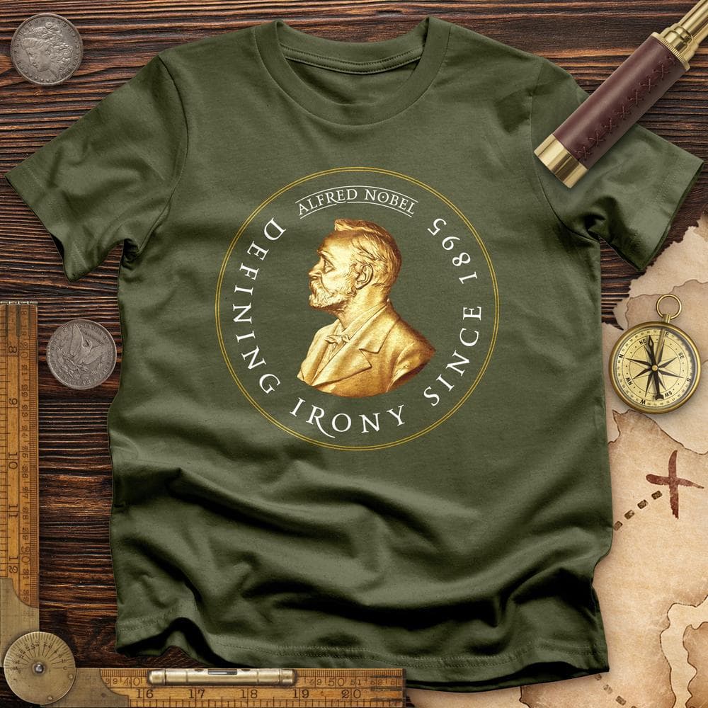 Alfred Nobel T-Shirt Hoodie, Sweatshirt | ZylaModa.com (Image 5)
