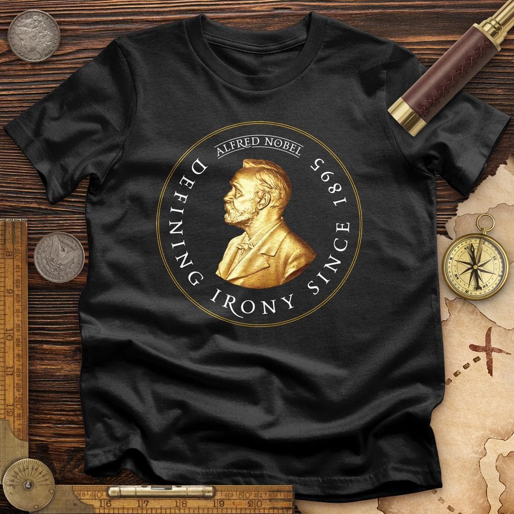 Alfred Nobel T-Shirt Hoodie, Sweatshirt | ZylaModa.com (Image 3)
