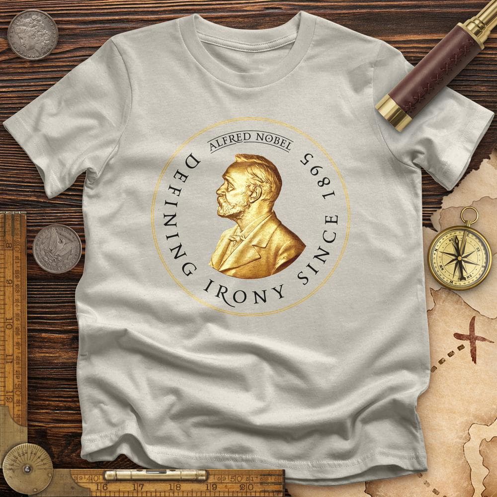 Alfred Nobel T-Shirt Hoodie, Sweatshirt | ZylaModa.com (Image 4)