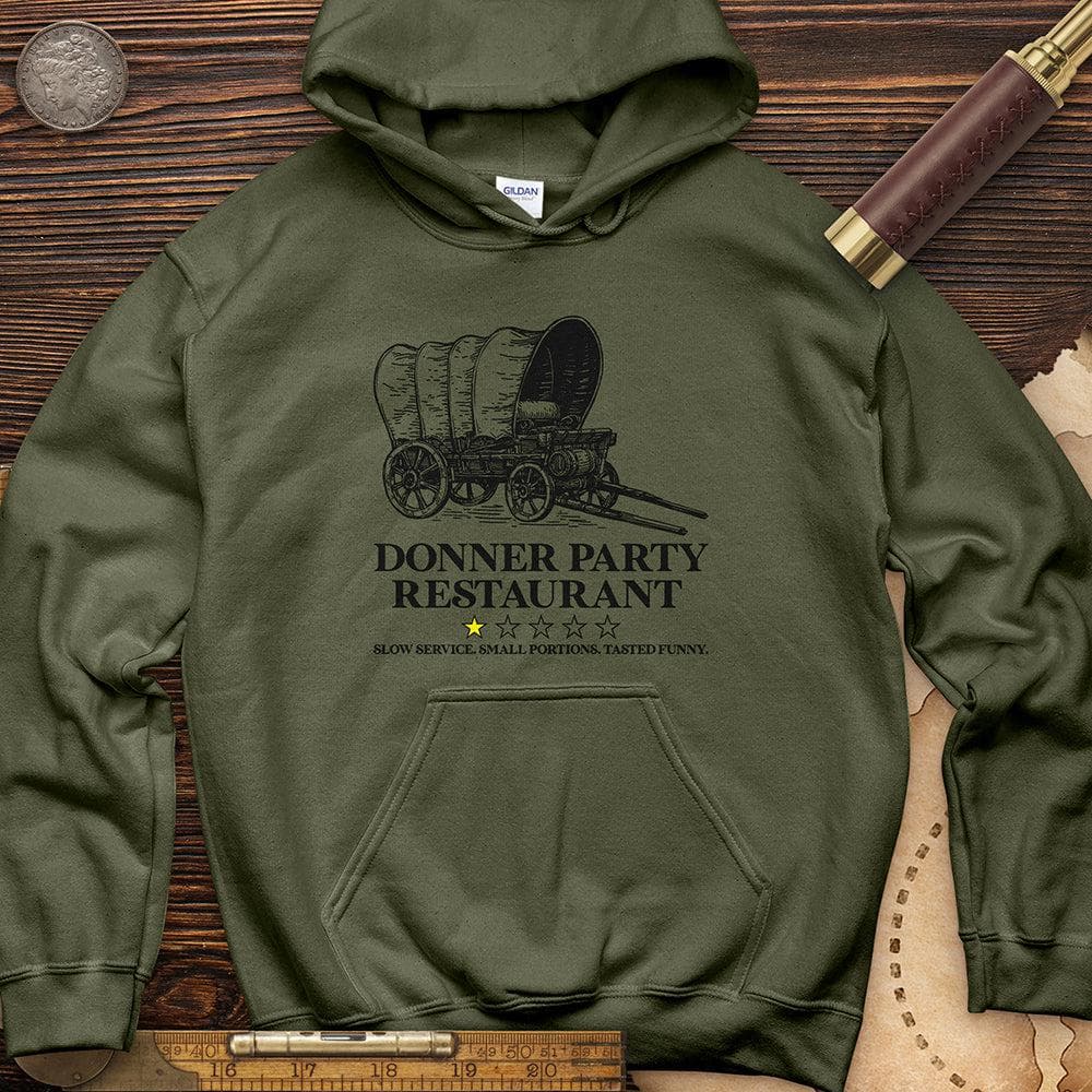 Donner Party Restaurant Review Hoodie T-Shirts, Sweatshirt | ZylaModa.com (Image 3)