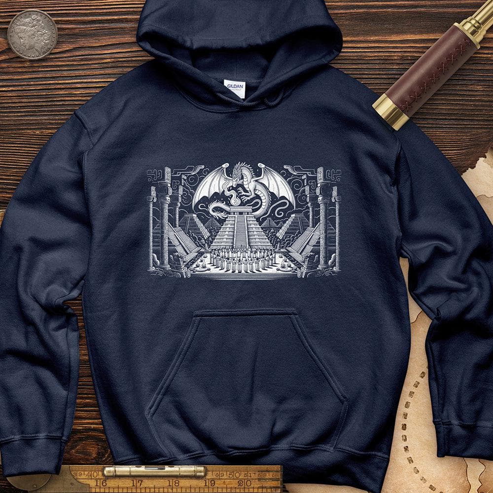 Dragon Skull Black And White Poste Hoodie T-Shirts, Sweatshirt | ZylaModa.com (Image 1)