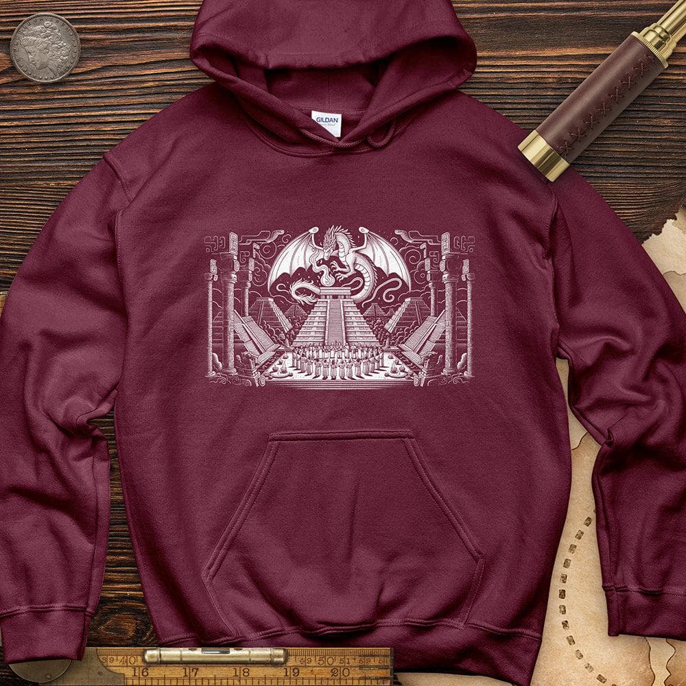 Dragon Skull Black And White Poste Hoodie T-Shirts, Sweatshirt | ZylaModa.com (Image 3)