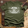 Dragon Skull Black And White Poste T-Shirt Hoodie, Sweatshirt | ZylaModa.com (Image 1)