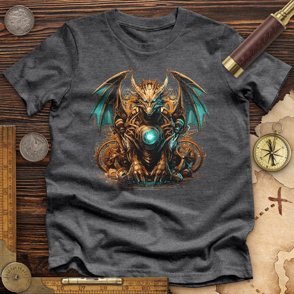 Dragon Steampunk Premium Quality Tee Hoodie, Sweatshirt | ZylaModa.com (Image 3)