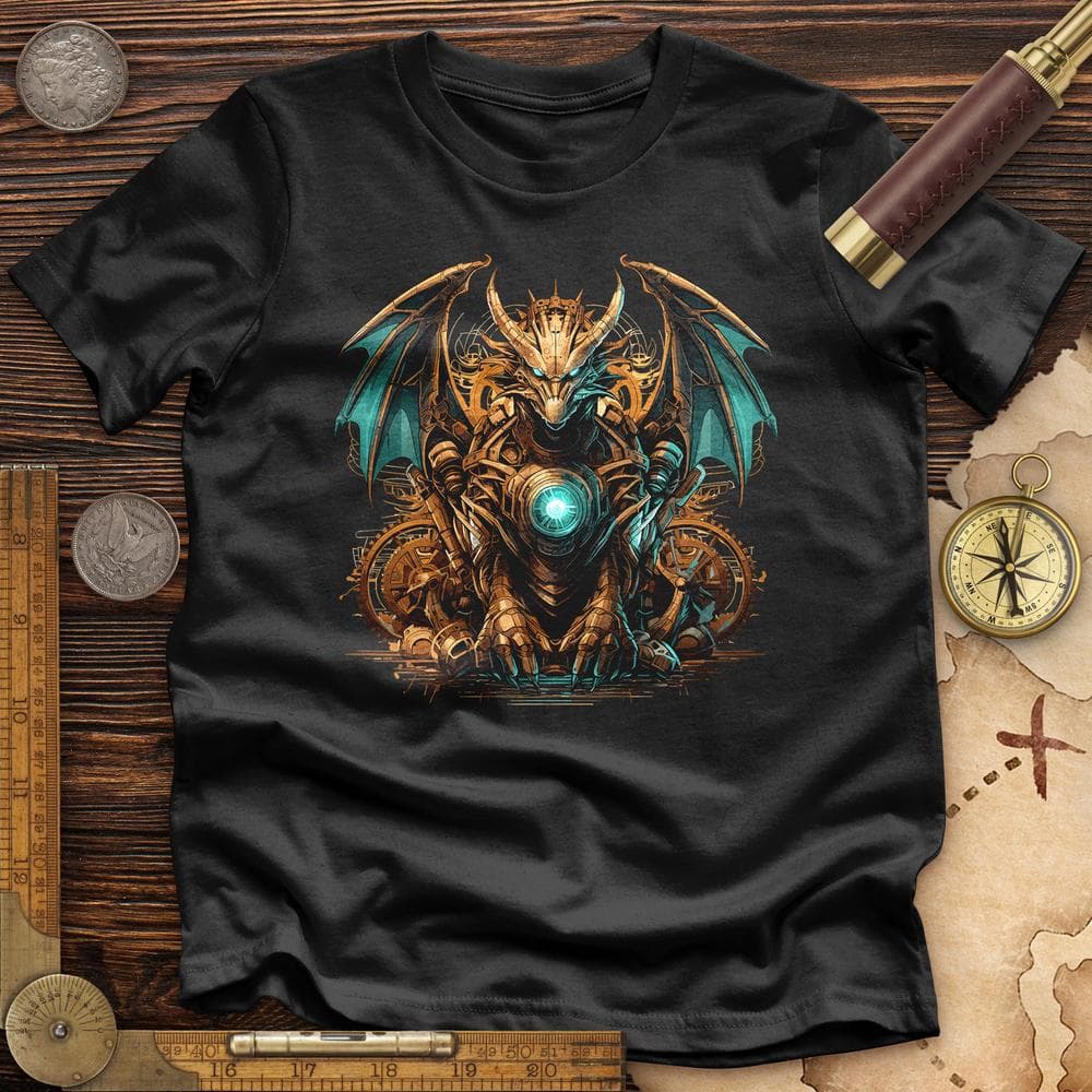 Dragon Steampunk Premium Quality Tee Hoodie, Sweatshirt | ZylaModa.com (Image 2)