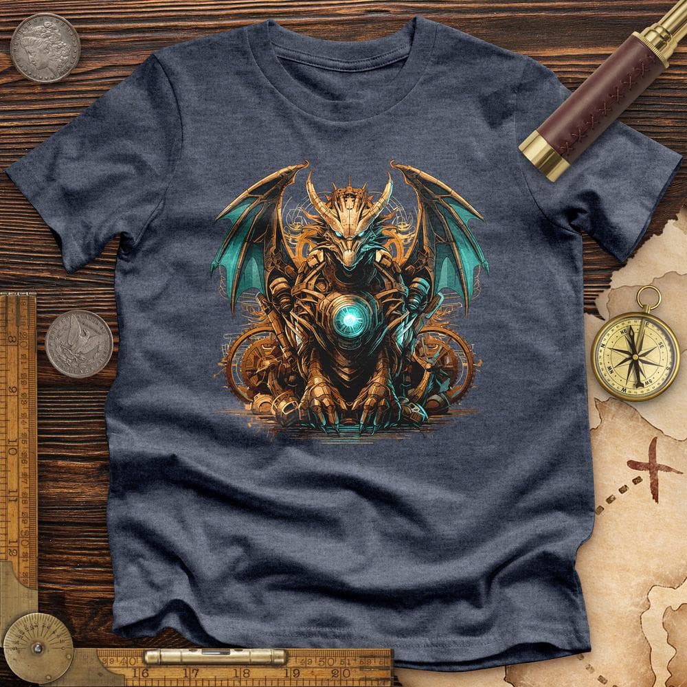 Dragon Steampunk Premium Quality Tee Hoodie, Sweatshirt | ZylaModa.com (Image 4)