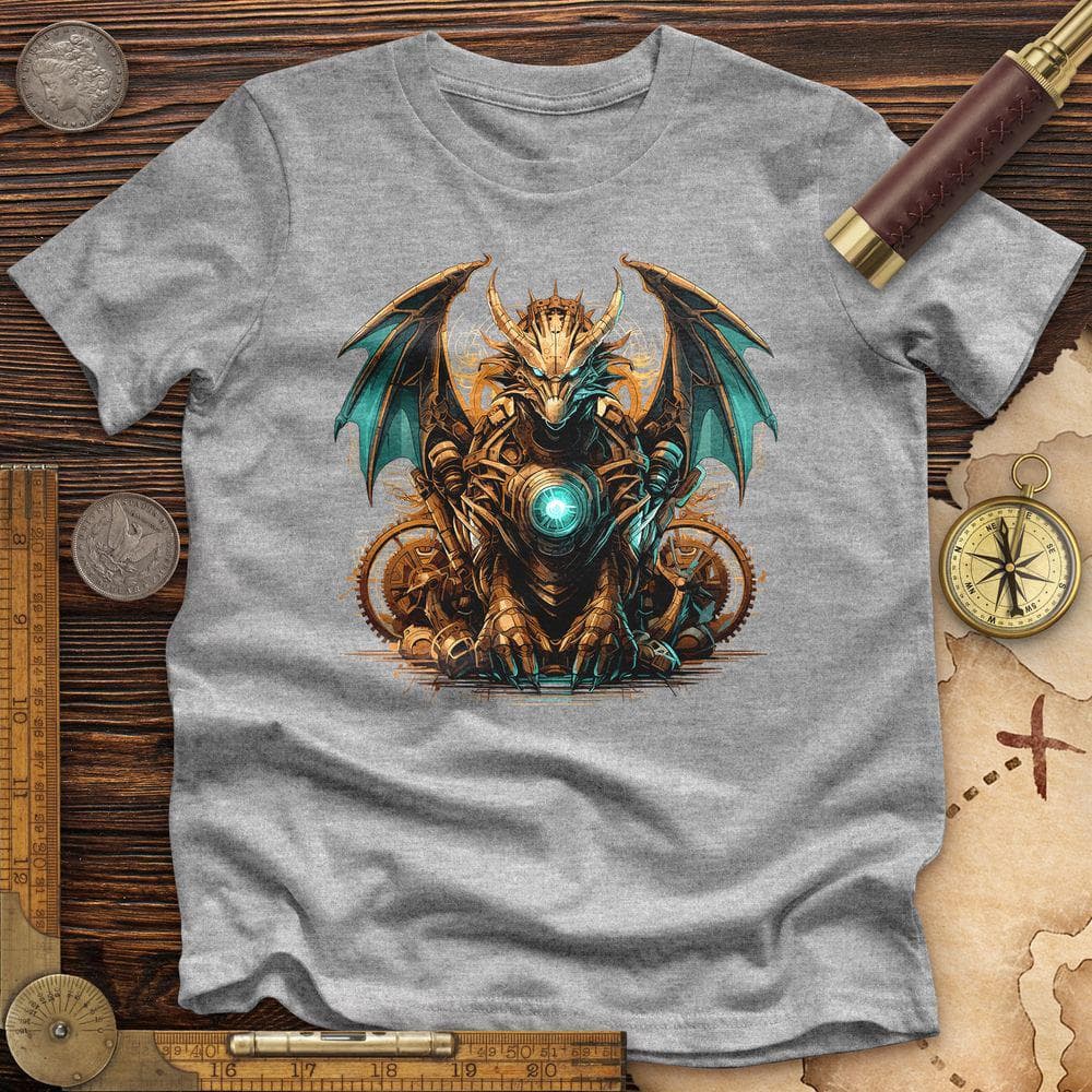 Dragon Steampunk Premium Quality Tee Hoodie, Sweatshirt | ZylaModa.com (Image 1)