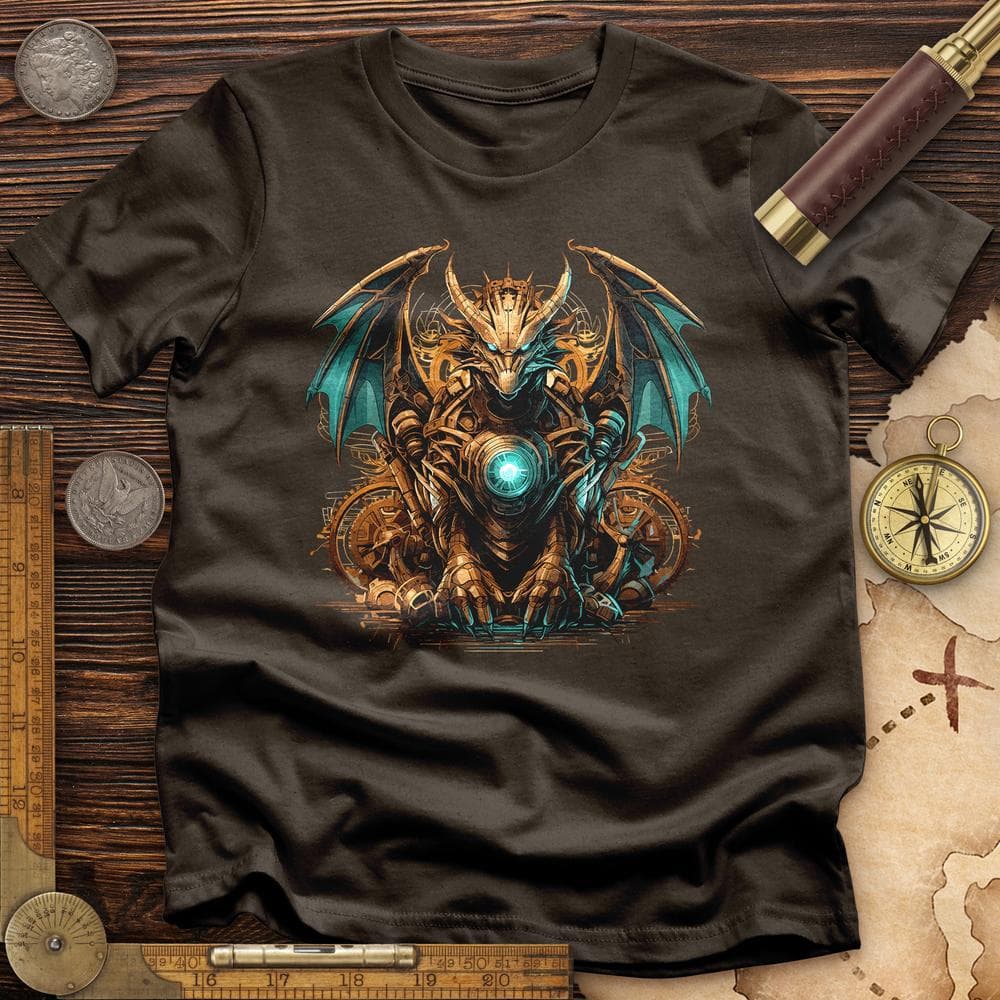 Dragon Steampunk T-Shirt Hoodie, Sweatshirt | ZylaModa.com (Image 3)