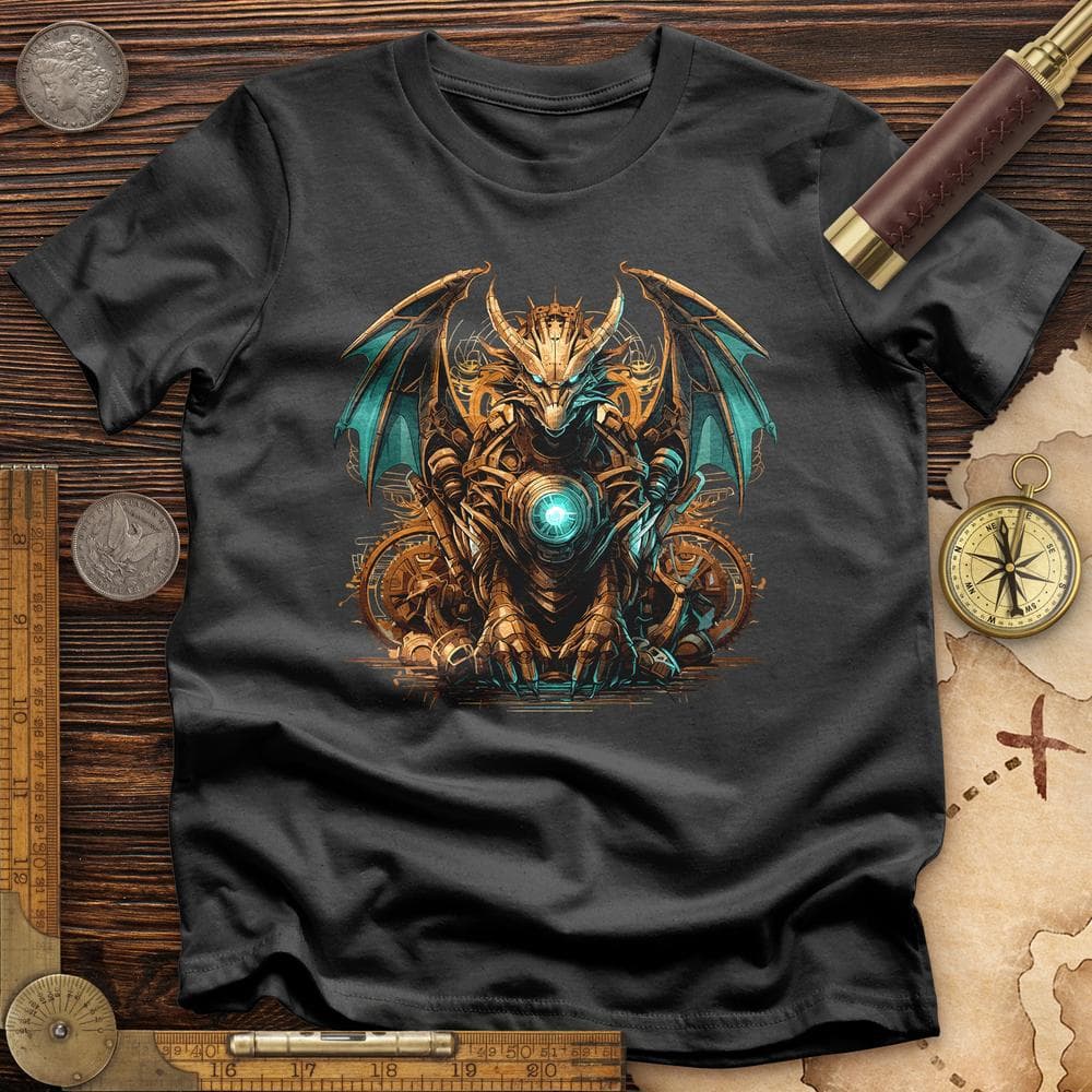 Dragon Steampunk T-Shirt Hoodie, Sweatshirt | ZylaModa.com (Image 2)