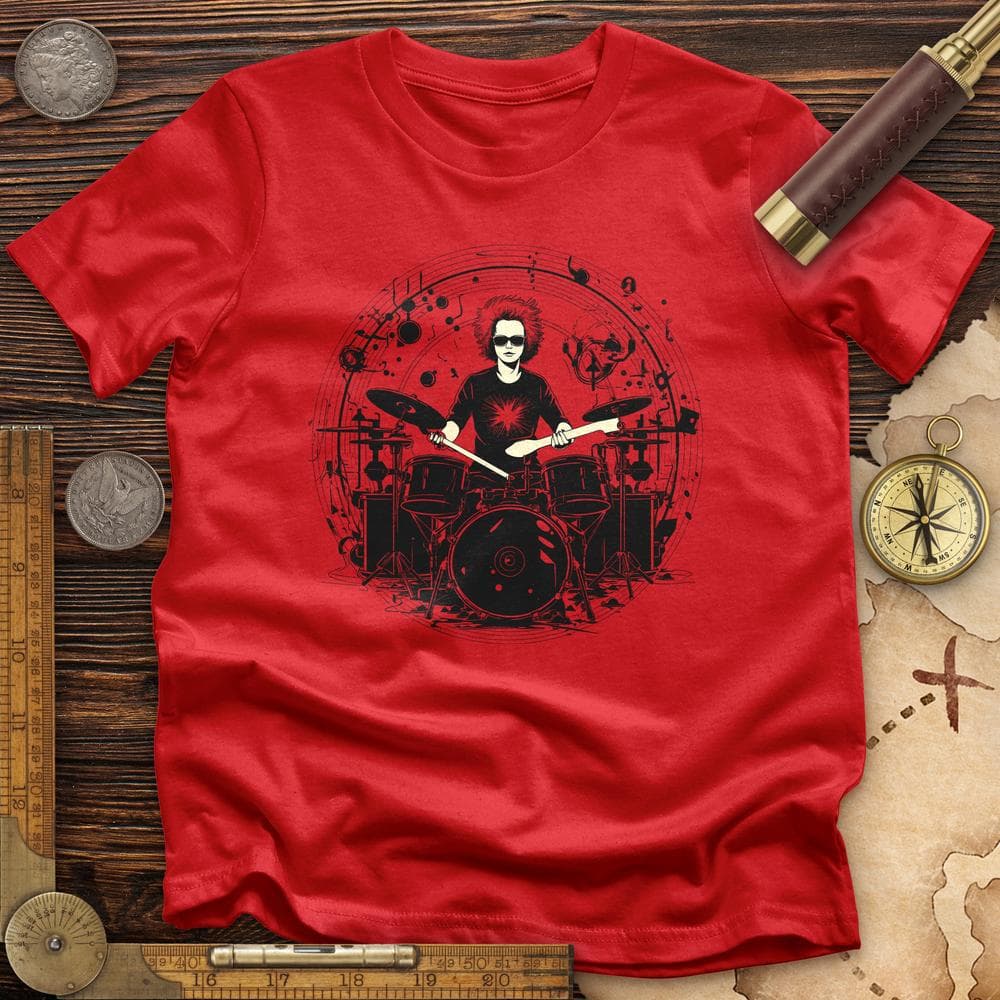 Drummer T-Shirt Hoodie, Sweatshirt | ZylaModa.com (Image 2)