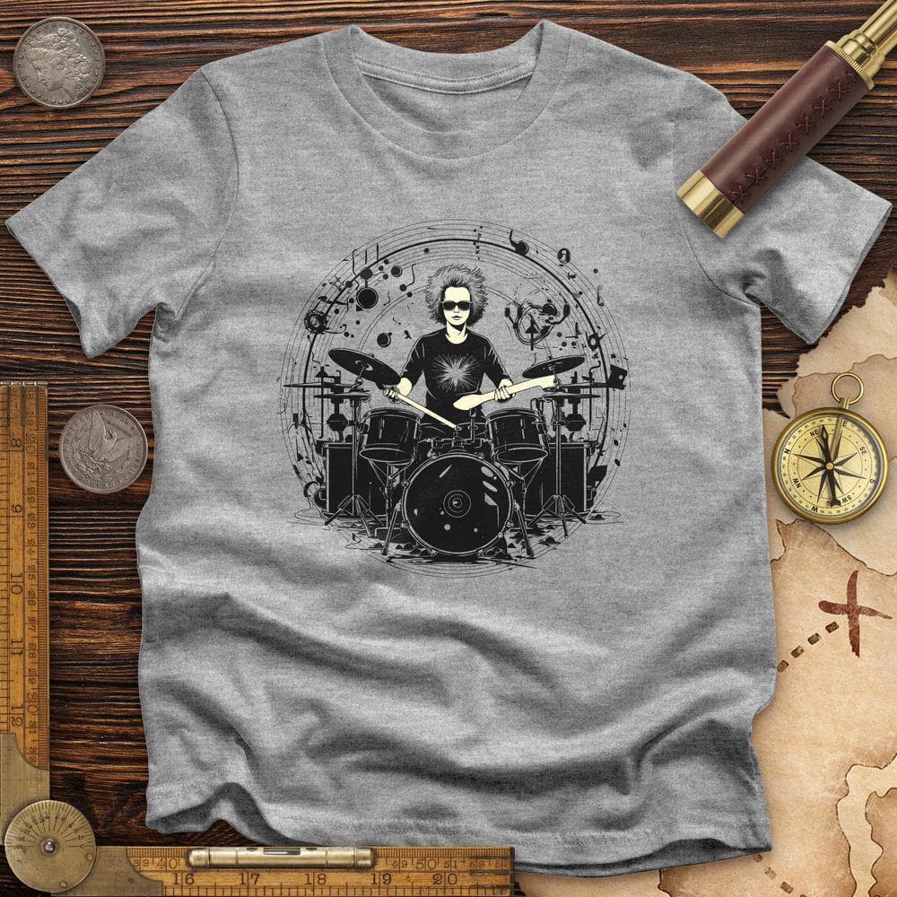 Drummer T-Shirt Hoodie, Sweatshirt | ZylaModa.com (Image 4)