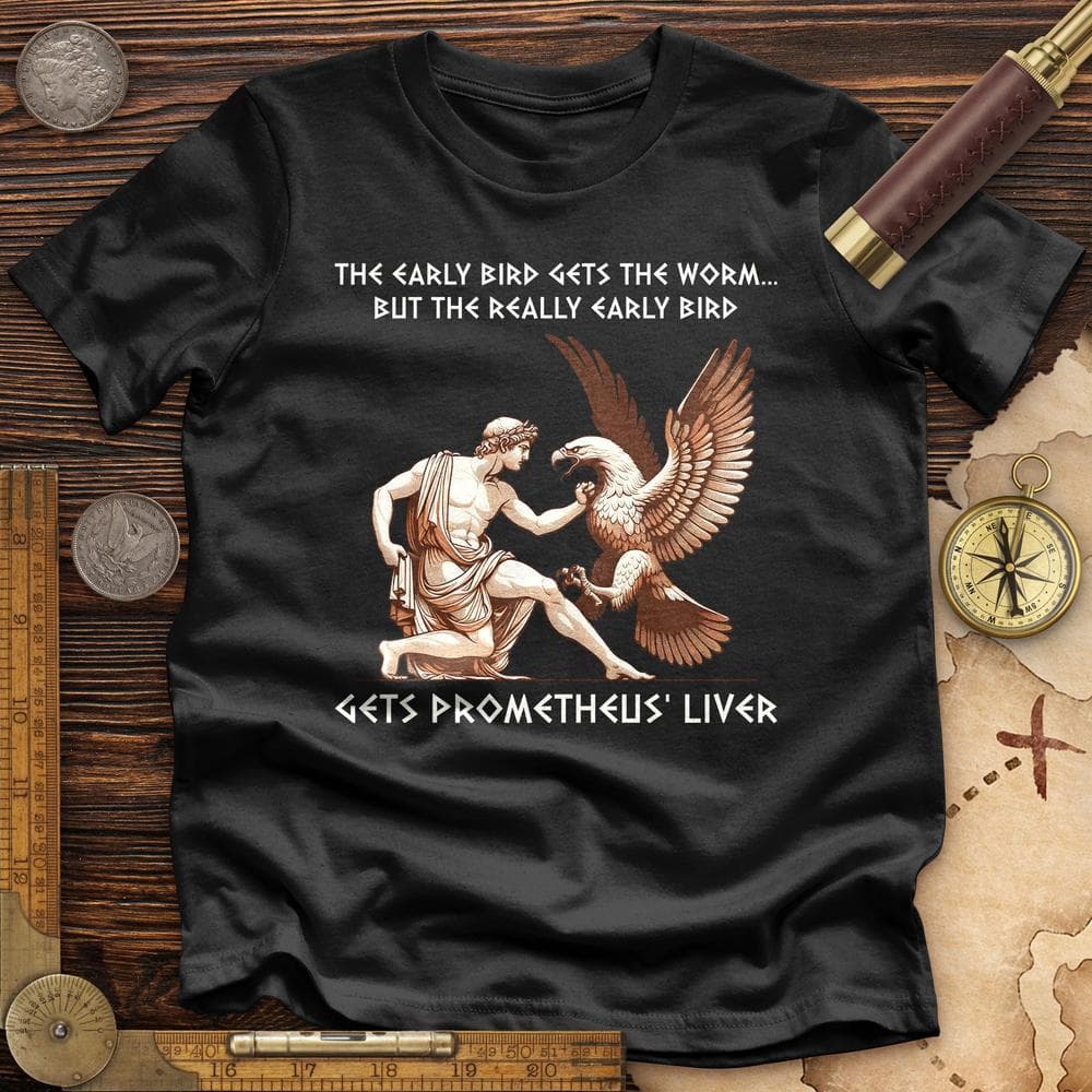 Early Bird Premium Quality Tee Hoodie, Sweatshirt | ZylaModa.com (Image 1)