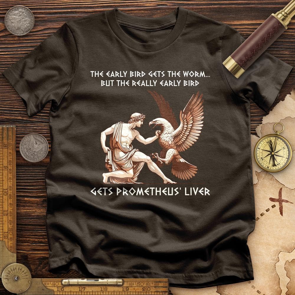 Early Bird T-Shirt Hoodie, Sweatshirt | ZylaModa.com (Image 4)
