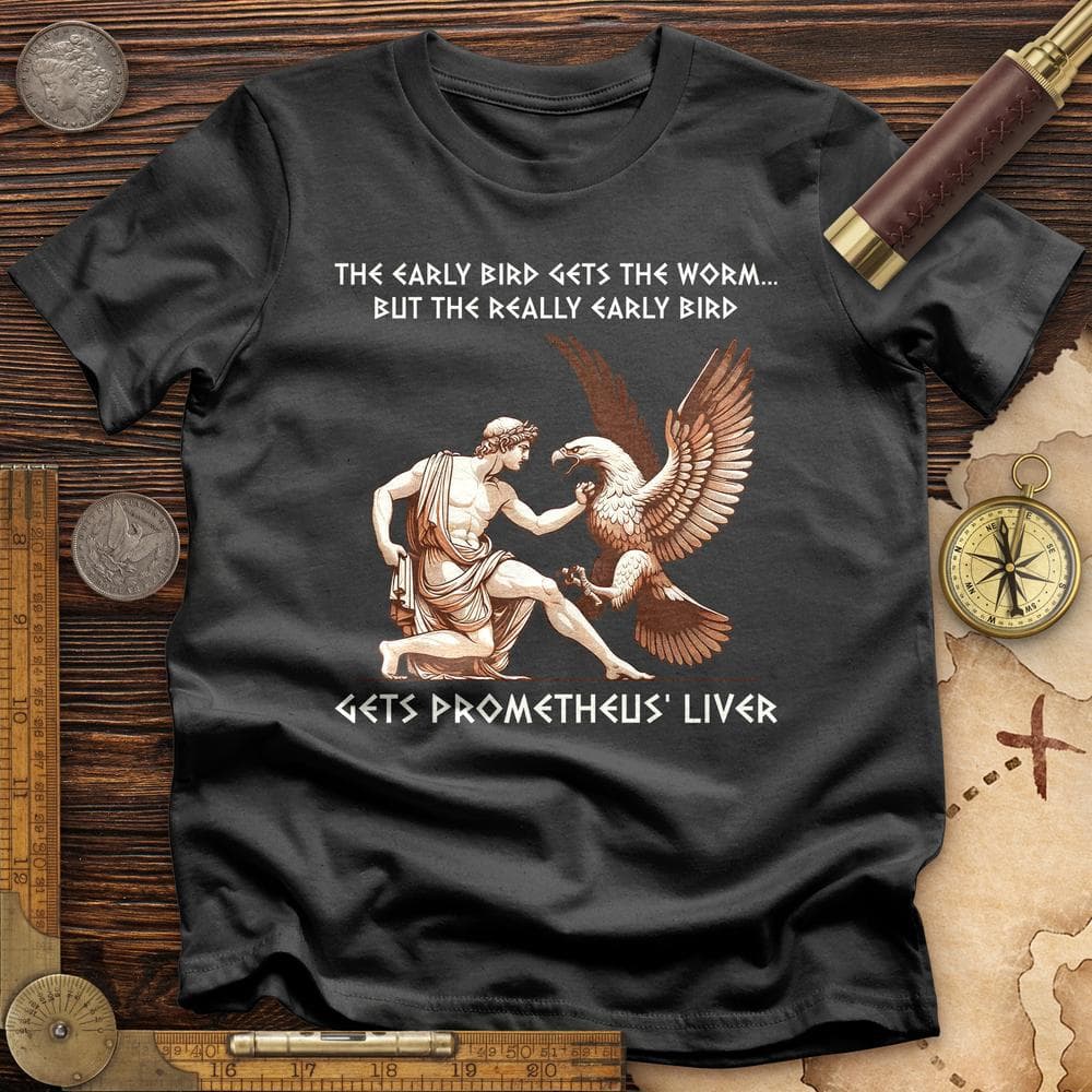 Early Bird T-Shirt Hoodie, Sweatshirt | ZylaModa.com (Image 3)