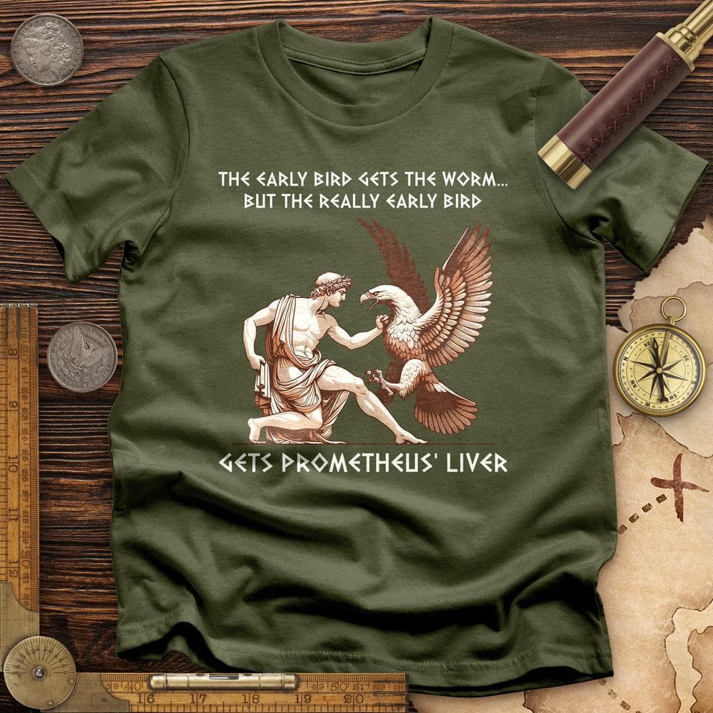 Early Bird T-Shirt Hoodie, Sweatshirt | ZylaModa.com (Image 1)