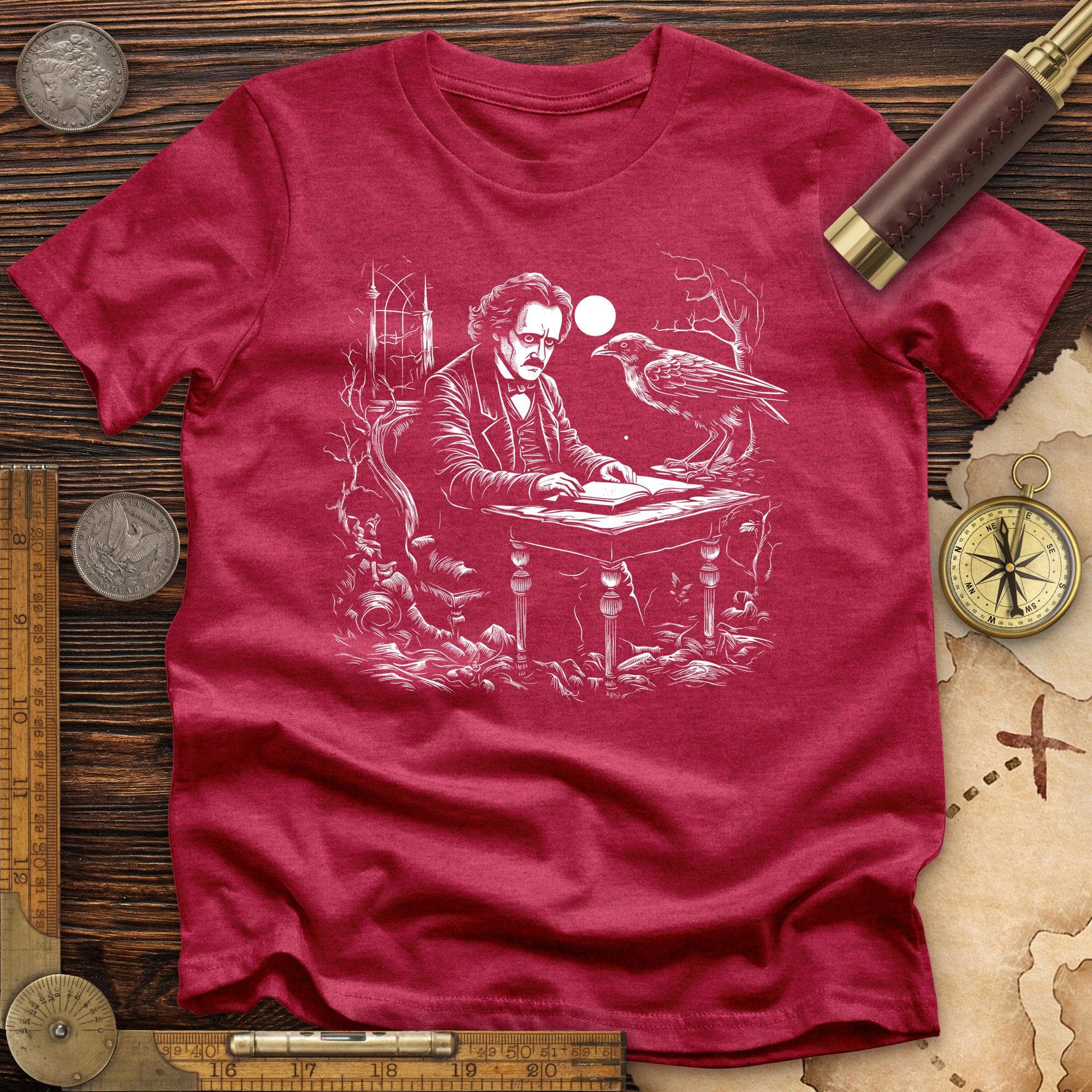 Edgar Allan Poe Premium Quality Tee Hoodie, Sweatshirt | ZylaModa.com (Image 4)