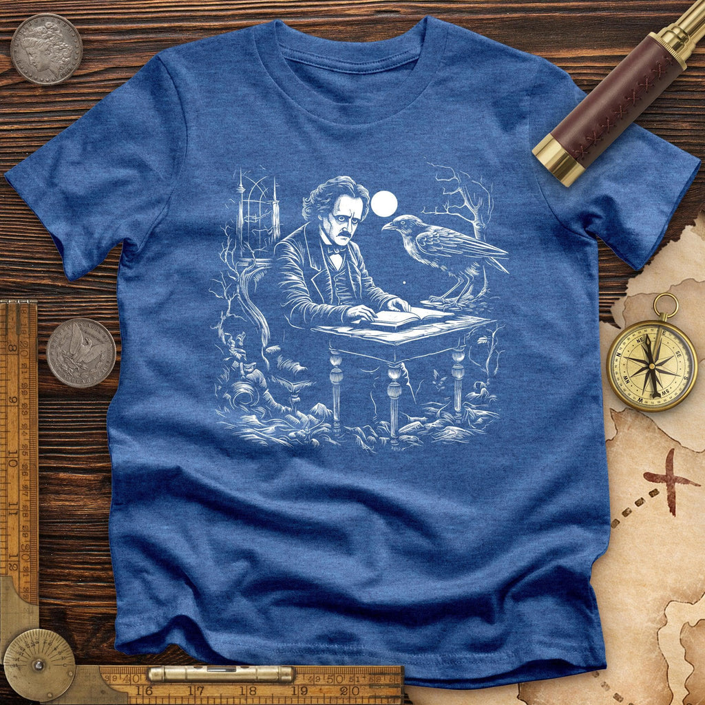 Edgar Allan Poe Premium Quality Tee Hoodie, Sweatshirt | ZylaModa.com (Image 5)
