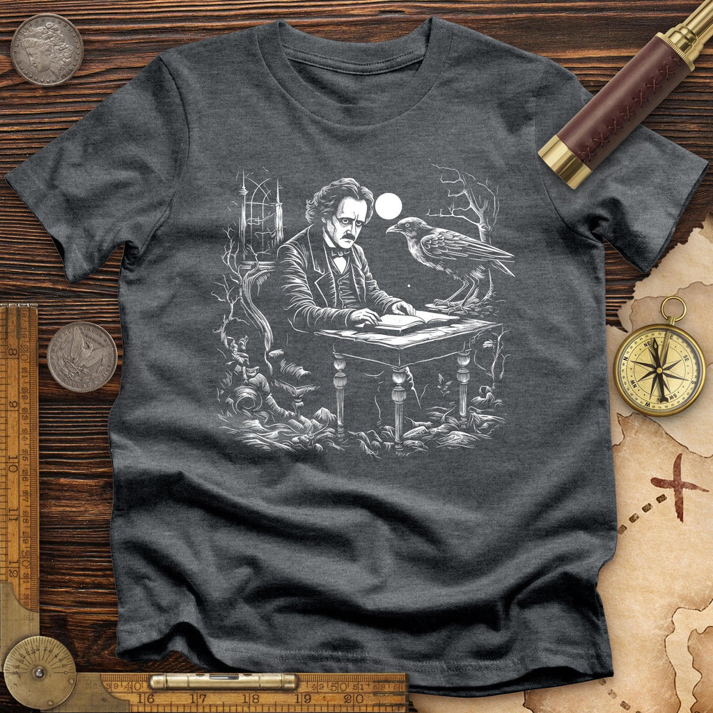 Edgar Allan Poe Premium Quality Tee Hoodie, Sweatshirt | ZylaModa.com (Image 3)