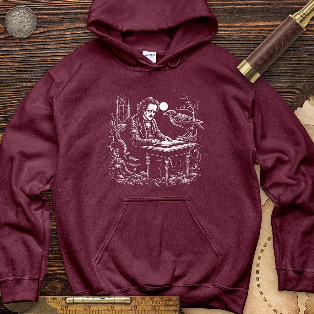 Edgar Allan Poe Hoodie T-Shirts, Sweatshirt | ZylaModa.com (Image 3)