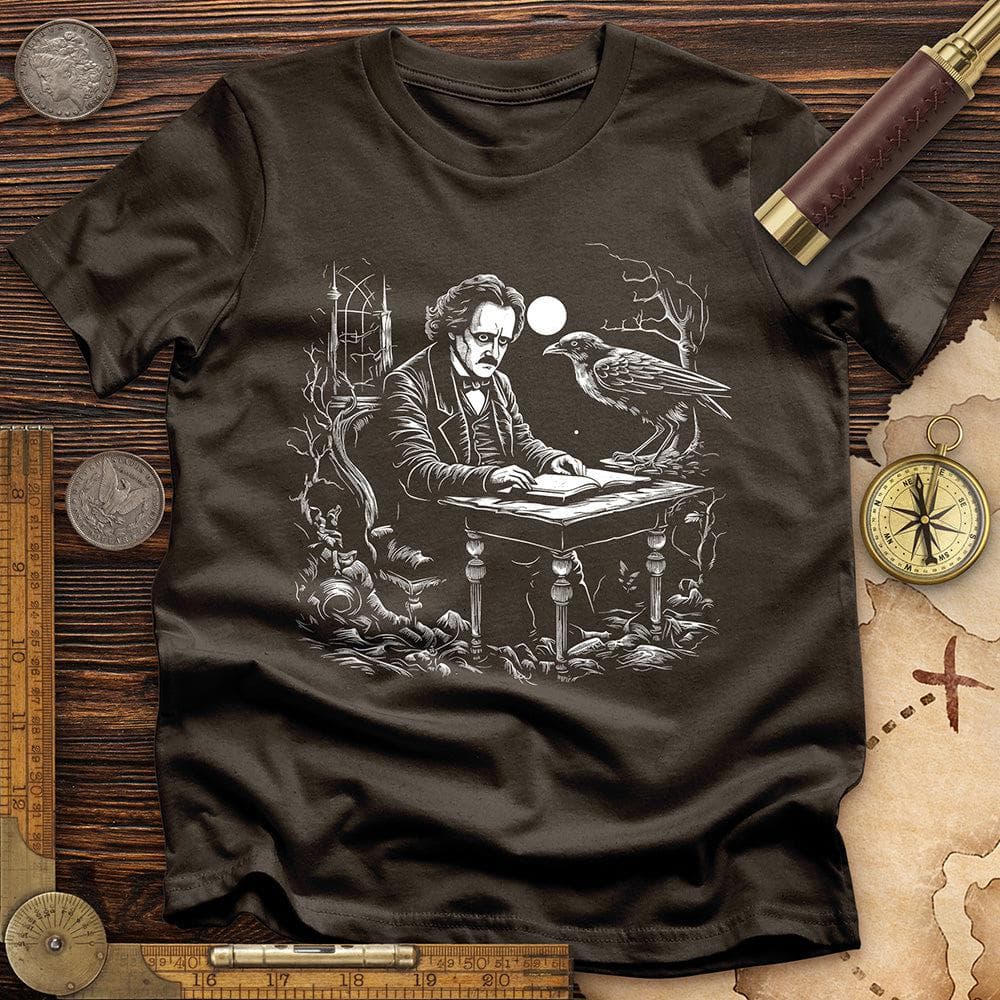 Edgar Allan Poe T-Shirt Hoodie, Sweatshirt | ZylaModa.com (Image 3)