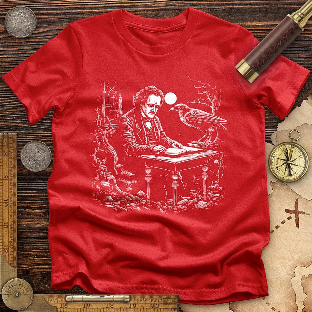 Edgar Allan Poe T-Shirt Hoodie, Sweatshirt | ZylaModa.com (Image 5)