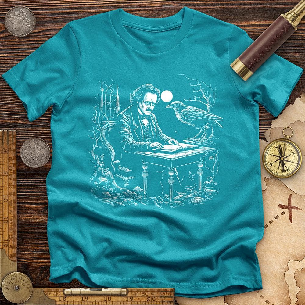 Edgar Allan Poe T-Shirt Hoodie, Sweatshirt | ZylaModa.com (Image 1)