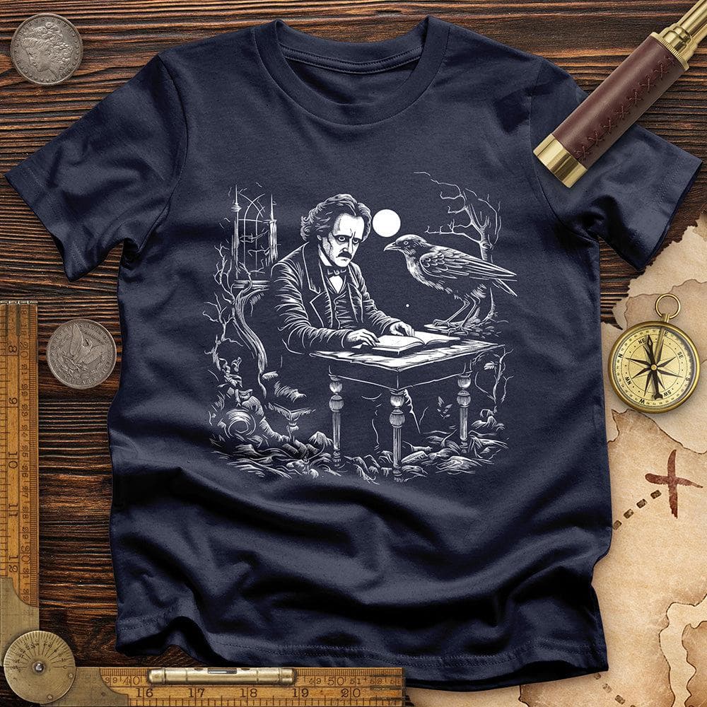 Edgar Allan Poe T-Shirt Hoodie, Sweatshirt | ZylaModa.com (Image 4)