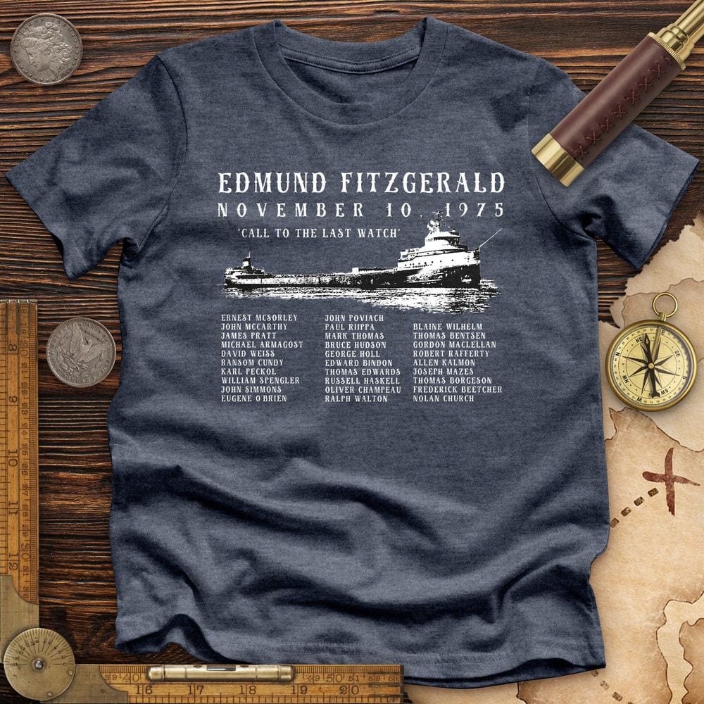 Edmund Fitzgerald Premium Quality Tee Hoodie, Sweatshirt | ZylaModa.com (Image 5)