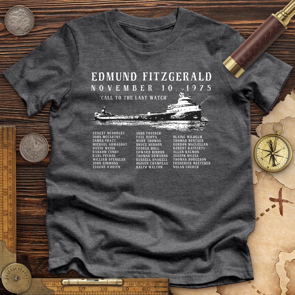 Edmund Fitzgerald Premium Quality Tee Hoodie, Sweatshirt | ZylaModa.com (Image 4)