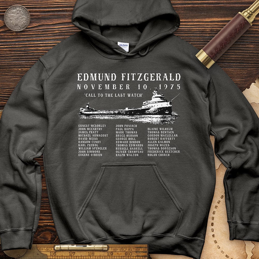 Edmund Fitzgerald Hoodie T-Shirts, Sweatshirt | ZylaModa.com (Image 1)