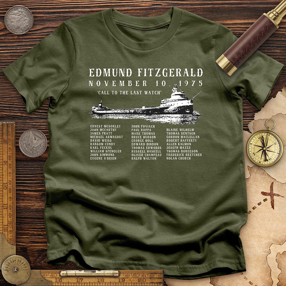 Edmund Fitzgerald T-Shirt Hoodie, Sweatshirt | ZylaModa.com (Image 3)