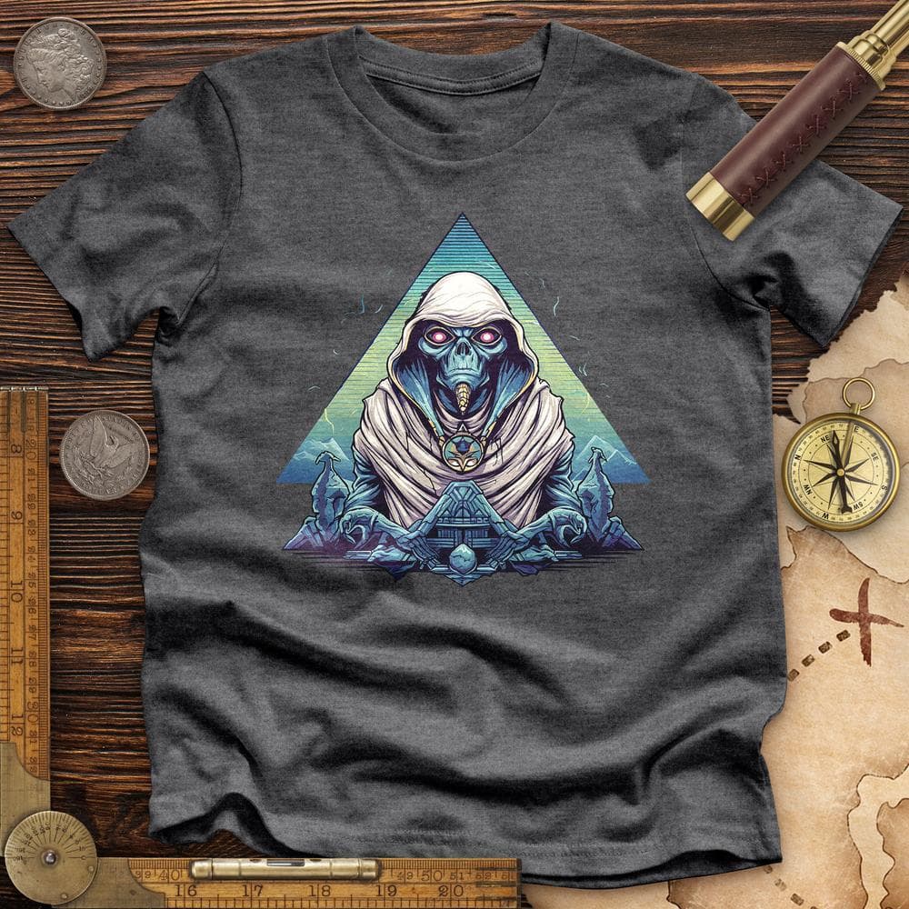 Egyptian God in a Pyramid Premium Quality Tee Hoodie, Sweatshirt | ZylaModa.com (Image 3)